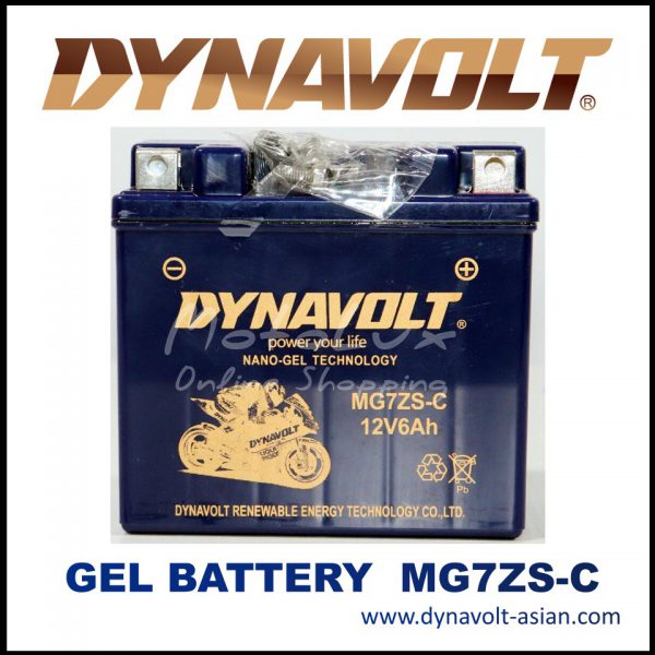 Bình điện (ắc quy) Dynavolt Nano GEL MG7ZS-C