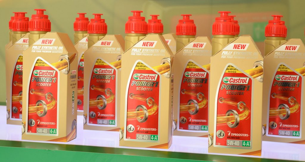 Nhớt castrol xe tay ga​