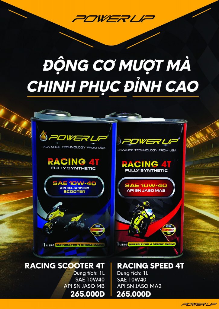 Giá Nhớt Power Up và Đối Tượng Phù Hợp Tối Ưu Hiệu Suất